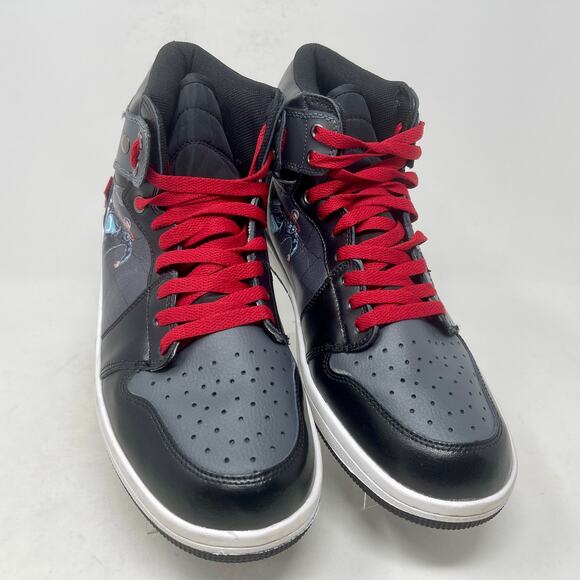 High-Top Avengers Action Figure Sneakers Men's Sz 10 1/2 Gray 1,4,4,9:S-1456 - Picture 10 of 12